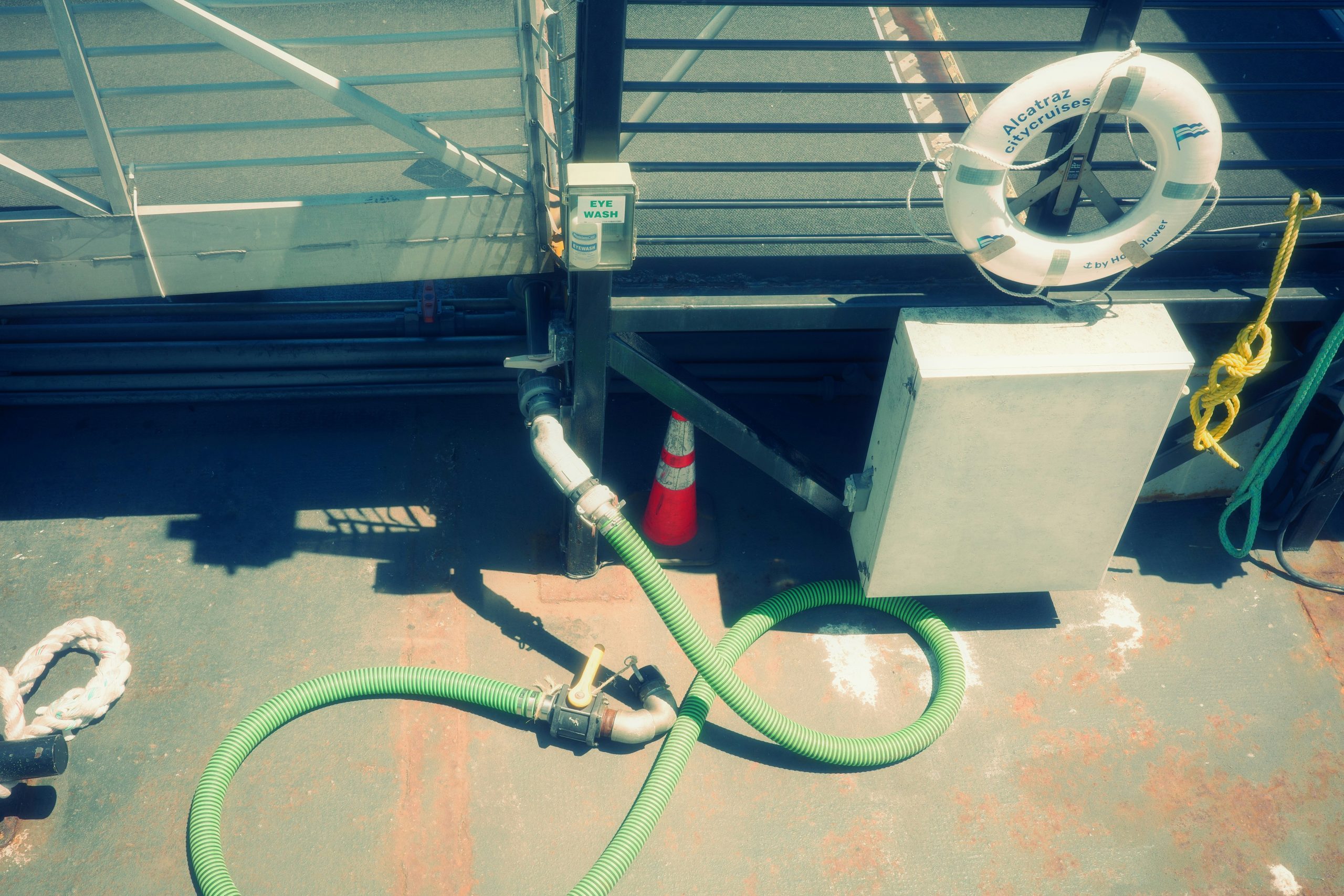 Outdoor electrical box installation for high load pool pumps and summer equipment